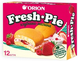 Пирожное бисквитное Orion Клубника-малина, 300 г