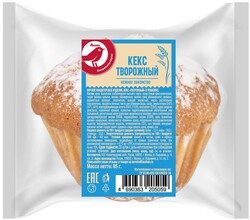 Кекс творожный АШАН Красная Птица, 85 г