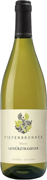 Вино Merus Gewurztraminer Alto Adige DOC Tiefenbrunner 0.75 л