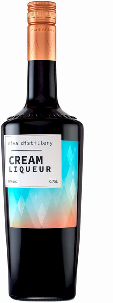 Ликер Niva Distillery Cream Liqueur  эмульсионный 17%, 750мл