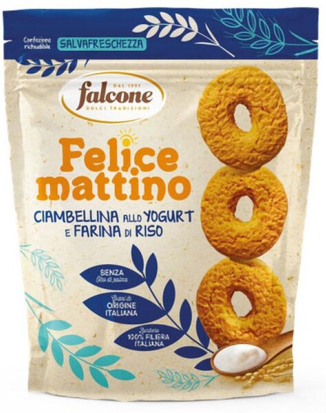 Печенье сдобное Falcone с йогуртом, 500 г