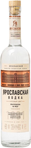 Водка «Ярославская» Липовый цвет Россия, 0,7 л