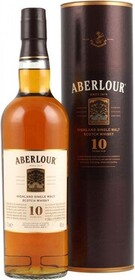 Виски шотландский «Aberlour 10 Years Old» в тубе, 0.7 л