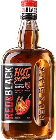 Висковый напиток «Red & Black Hot Pepper», 0.5 л