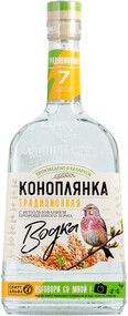 Водка «Коноплянка Традиционная», 1 л