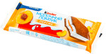 Бисквитное пирожное Kinder молочный ломтик персик 23,5% 28 гр., флоу-пак