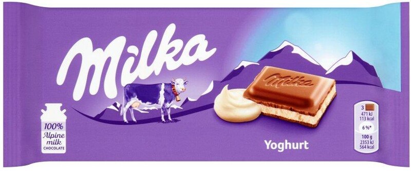 Милка Шоколадная плитка Йогурт 100 гр. (Германия)