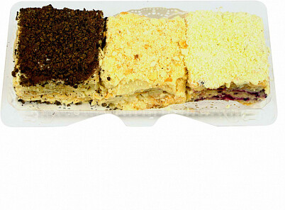 Пирожные слоеные Наваджио ассорти (классика-шоколад)