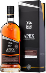 Виски «M&H Apex Rum Cask» в подарочной упаковке, 0.7 л
