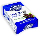 Масло сливочное Минская марка закусочное соленое прованские травы 69% 180 гр., фольга