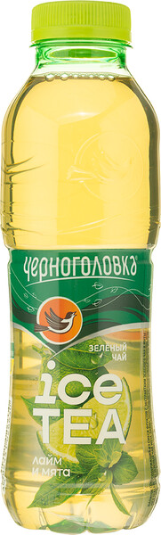 Напиток Черноголовка Айс Ти Чай зеленый Мята/лайм сокосодержащий негазированный 0,5л