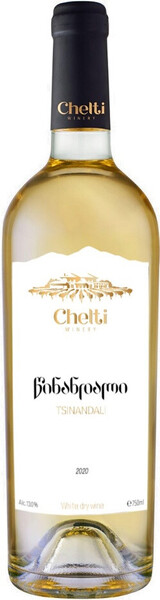 Вино белое сухое Chelti, Tsinandali 0,75