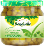 Горошек зеленый Bonduelle без сахара, 350 мл