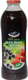 Нектар Artshani шиповник и черная смородина 1 л., стекло