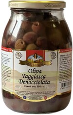 Оливки таджаские Bella Contadina без косточки в масле 900 гр., стекло