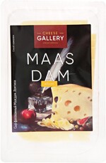 Сыр Cheese Gallery Маасдам ломтики 45% 125г