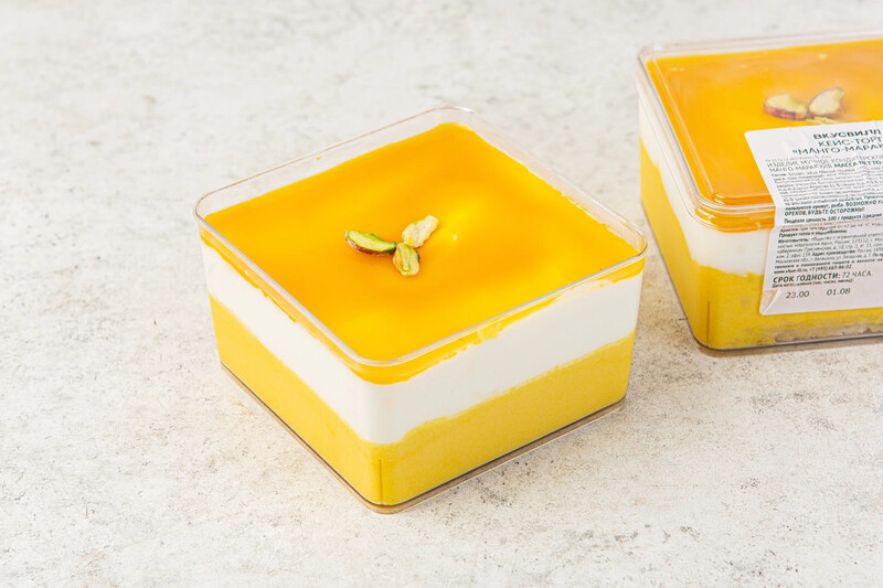 Кейс-торт «Манго-маракуйя»