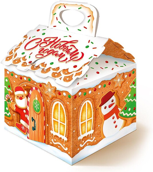 Чай Hyleys Новый Год 2023 Новогодний домик черный 15 пакетиков 30 гр., картон