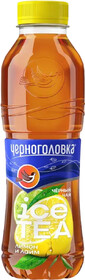 Чай холодный Черноголовка Лимон и лайм 500 мл., ПЭТ