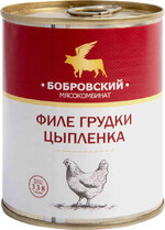 Филе грудки цыплёнка Бобровский мясокомбинат, 338 г