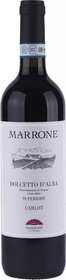 Вино Famiglia Marrone Dolcetto d'Alba DOCG, 0.75 л