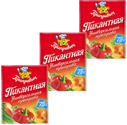 Приправа универсальная пикантная Приправыч, 75 гр., картон