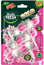 Подвесной блок для унитаза Master Fresh GOLD Duo effect 5в1 Сакура 3 штуки, блистер