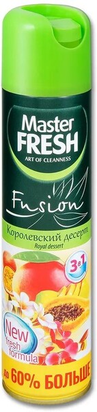 Освежитель воздуха Master Fresh Fusion Королевский десерт 300 мл., аэрозоль