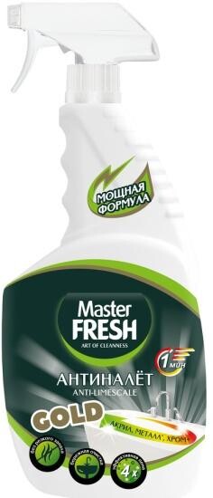 Чистящий спрей Master Fresh GOLD Антиналет пенный 750 мл., спрей