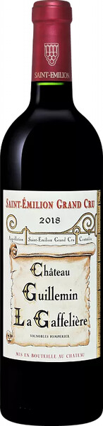 Вино Chateau Guillemin La Gaffeliere Saint-Emilion Grand Cru AOC , 0.75 л