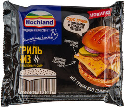 Сыр Hochland Плавленый Ломтевой Гриль Чиз 40% 150г