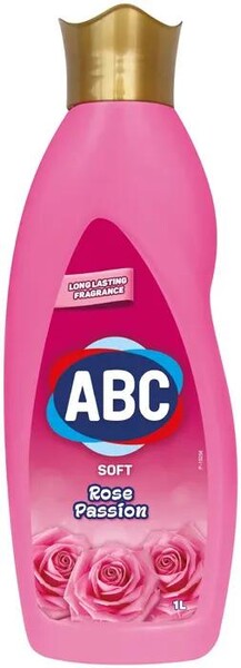 Кондиционер-ополаскиватель для белья ABC Страсть розы, 1 л