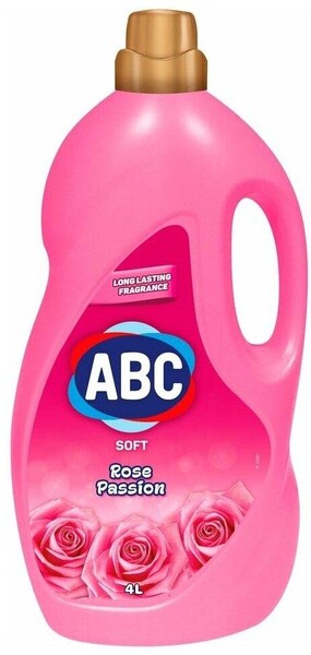 Кондиционер для белья ABC Розовый букет 4л