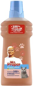 Моющая жидкость для полов и стен Mr.Proper Свежий Цитрус для домов с кошками 500 мл., ПЭТ