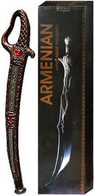 Коньяк армянский «Меч 7-летний» в подарочной упаковке, 0.33 л