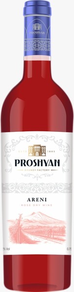 Вино розовое сухое «Proshyan Areni», 0.75 л