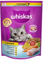 Сухой корм для стерилизованных кошек Whiskas с курицей, 800 г