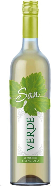 Вино San Verde ординарное полусухое белое, 750мл
