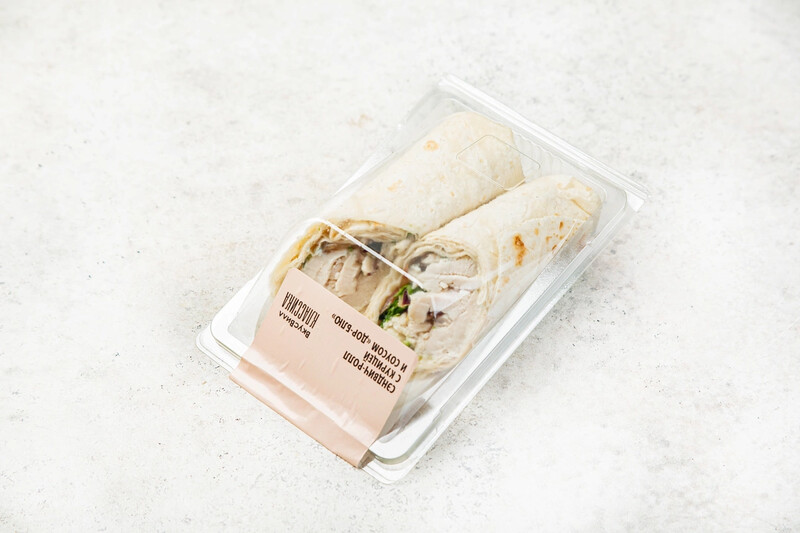 Сэндвич ролл с курицей и соусом «Дор-Блю», 157 грамм