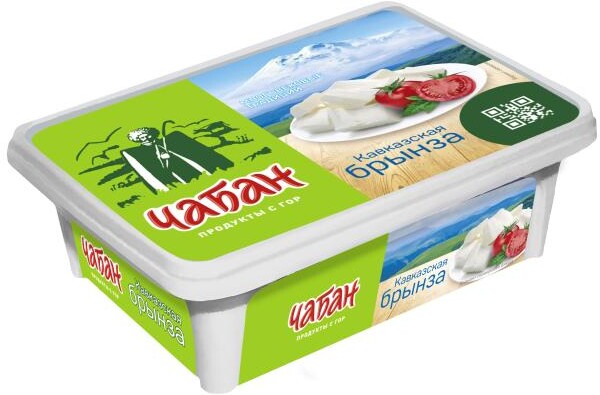 Сыр рассольный Чабан Кавказская Брынза 40%, 275 г