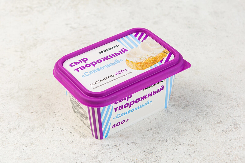 Сыр творожный «Сливочный», 400 г
