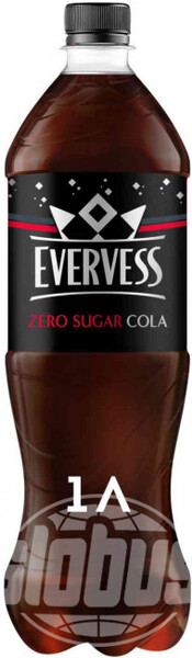 Напиток Evervess Кола без сахара, 1 л
