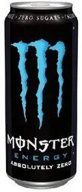 Напиток Monster Absolute zero энергетический 500 мл., ж/б
