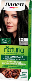 Крем-краска для волос Палетт Naturia 1-0 Черный