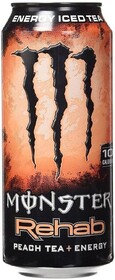 Энергетический напиток Monster rehab персик, 500 мл., ж/б