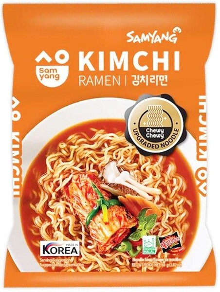 Лапша Samyang Kimchi Ramen со вкусом кимчи 80 гр., флоу-пак