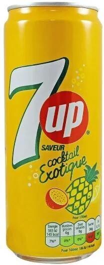 Напиток 7Up Cocktail Exotique газированный 330 мл., ж/б