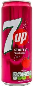 Напиток 7Up Cherry газированный 330 мл., ж/б