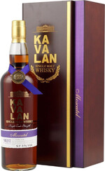 Виски «Kavalan Solist Moscatel Sherry Cask (57,8%)» в подарочной коробке, 0.5 л