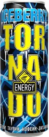 Энергетический напиток Tornado Energy Iceberry газированный 450 мл., ж/б